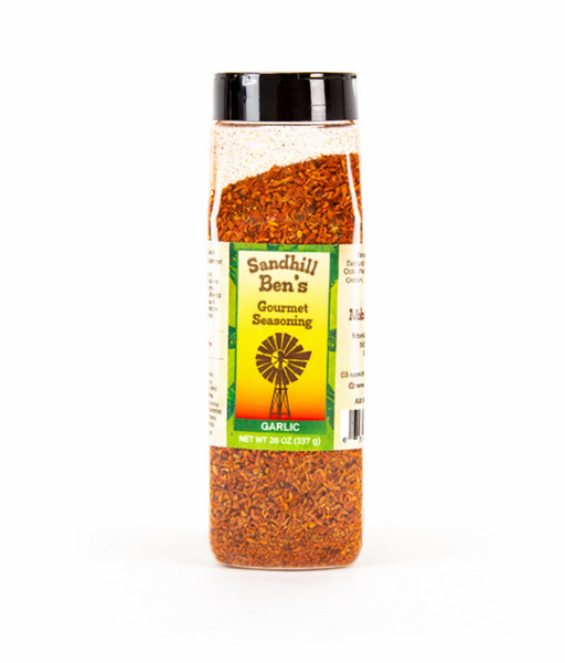 Sandhill Ben's Garlic Dry Rub | Nebraska Small-Batch Garlic Beef Seasoning | Garlic Blend